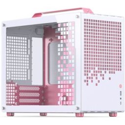 Jonsbo Caja Micro-ATX Z20 Blanco/Rosa