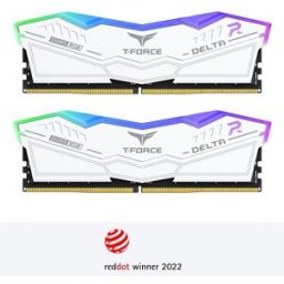 Team Group Kit 64GB (2 x 32GB) DDR5 6000MHz Delta RGB Blanco CL30
