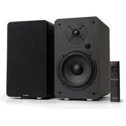 Vulkkano Altavoces Hi-Fi A6 ARC 80W Bluetooth HDMI ARC Negros