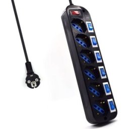 Ewent Regleta 6 Tomas 16A com Switch Individual On/Off 1.5 M