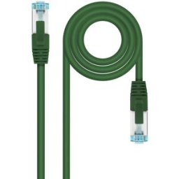 Nanocable Cable de Red RJ45 LSZH CAT.7 600MHZ SFTP AWG26 2 M Verde