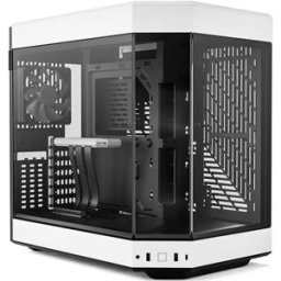 Hyte Caja ATX Y60 Vidrio Templado Negro/Blanco