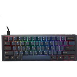 Ducky Teclado Mecánico ONE 3 Pro Nazca Line 60% RGB 8K Polling Rate MX2A-Red (ES)