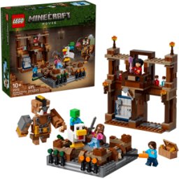 Lego Minecraft: El Cuadrilátero de la Mansión del Bosque, 491 Piezas (21272)