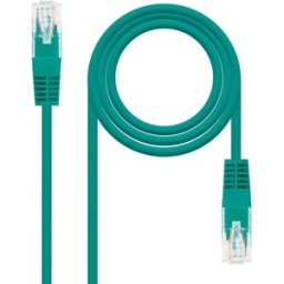 Nanocable Cable de Red RJ45 UTP CAT.5E AWG24 0.5 M Verde