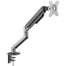 Tooq Soporte de Mesa Tilt e GiRatónrio c/mola 17" a 32" Max. 9Kg Gris/Negro