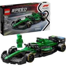 Lego Speed Champions: Coche de Carreras Aston Martin Aramco F1 AMR24, 269 Piezas (77245)