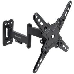 Tooq Soporte de Pared Tilt e Giratónrio 13" a 43" 66-274 mm Max. 20kg Negro