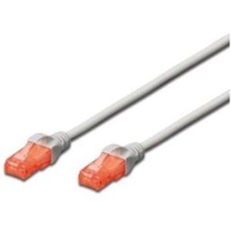 Ewent Cable de Red RJ45 U/UTP Cat.6 5 M Gris