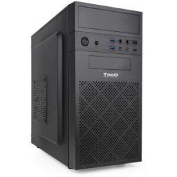Tooq Caja Micro-ATX TQC-4701U3C-B c/Lector de Tarjetas + 2xUSB3.0