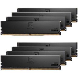 Team Group Kit 256GB (8 x 32GB) DDR5 RDIMM 6400MHz T-Create Master Preto CL32