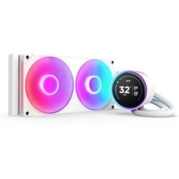 NZXT Kit de Refrigeración Líquida CPU Kraken Elite 280 (2025) RGB Blanco