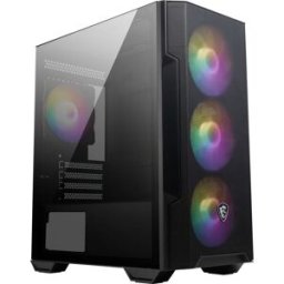MSI Torre Micro-ATX MAG Forge M100R RGB Negro