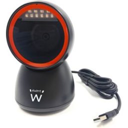 Ewent Lector Código Barras EW3450 Desktop Hands-Free USB, 1D/2D/QR 360º Negro