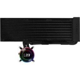 Lian-Li Kit Refrigeración Líquida CPU AIO HydroShift II LCD-C 360 Negro - 360mm S/Ventiladores