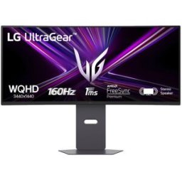 LG Monitor Gaming UltraGear 34" 34G600A-B VA QHD 160Hz 5ms FreeSync Premium