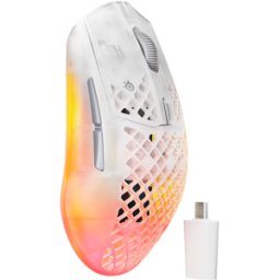 SteelSeries Ratón Aerox 3 Wireless/Bluetooth Gen2 Ghost