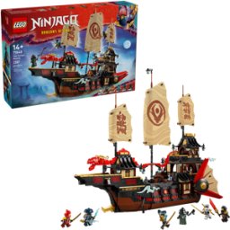 Lego Ninjago: Barco Pirata del Templo, 2387 Piezas (71848)