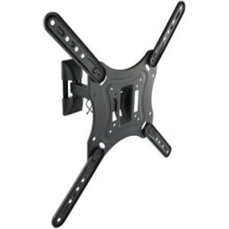 Tooq Soporte de Pared Tilt e GiRatónrio 2 Pivots 23" a 55" Max. 30kg Negro