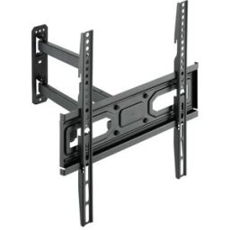 Tooq Soporte de Pared Inclinable 3 Pivotes 32" a 55" Máx. 35kg Negro