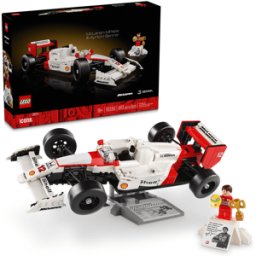 Lego Icons: McLaren MP4/4 y Ayrton Senna, 693 Piezas (10330)