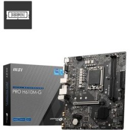 MSI Placa Base PRO H610M-G