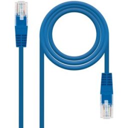 Nanocable Cable de Red RJ45 CAT.6 UTP AWG24 1 M Azul