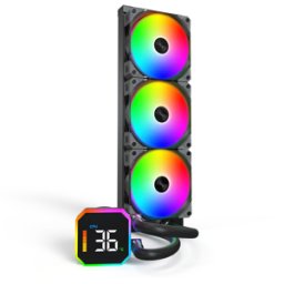 Montech Water Cooler CPU HyperFlow Digital 360mm Negro