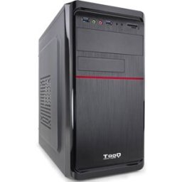 Tooq ** B Grade ** Caja Micro-ATX C/ Fuente 500W + Lector de Tarjetas + 2x USB 3.0 Negra
