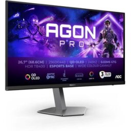 AOC Monitor AGON PRO 26.7" AG276QZD2 QD-OLED QHD 240Hz 0.3ms Adaptive Sync HDR True Black 400