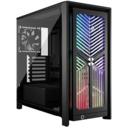 Corsair Torre E-ATX 4000X RS ARGB Negro Cristal Templado