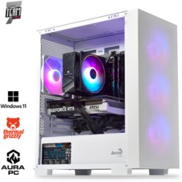 AURA PC Ordenador AURA Gamer-PC TEAM 7 EDITION Ryzen 5 7500F 32GB DDR5 1TB RTX 5070 WiFi W11 V2