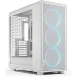 Fractal Design Torre E-ATX Epoch XL White Tempered Glass RGB Light Tint