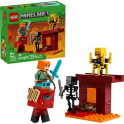 Lego Minecraft: La Batalla de la Lava del Nether, 99 Piezas (21266)
