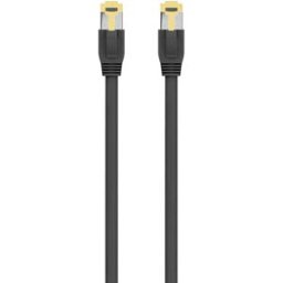 Ewent Cable de Red RJ45 LSZH S/FTP Cat 8.1 AWG26/7 1.5 M Negro