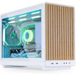 Lian-Li Caja Micro-ATX x Dan Cases A3 Blanca Madera Vidrio Templado