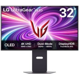 LG ** B Grade ** Monitor Gaming UltraGear 32" 32GS95UV OLED UHD 240Hz 0.03ms FreeSync Premium Pro / G-Sync Compatible