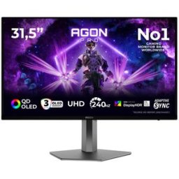 AOC Monitor Gaming 31.5" AG326UZD2 QD-OLED UHD 240Hz 0,03ms Adaptive-Sync HDR1000