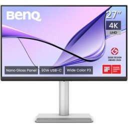 BenQ Monitor MacBook 27" MA270UP IPS 4K 60Hz P3 MacBook Pro e MacBook Air USB-C (90W) Display HDR400
