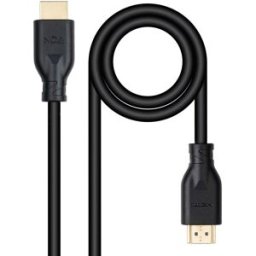 Nanocable Cable HDMI V2.0 4K@60Hz 18Gbps A M/M CCS 1 M Negro