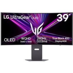 LG Monitor Curvo Gaming UltraGear 39" 39GX900A OLED WQHD 240Hz 0.03ms G-Sync Compatible Smart webOS