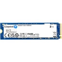 Kingston SSD NV3 2TB Gen4 M.2 NVMe 2280 (6000/5000MB/s)