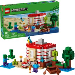 Lego Minecraft: La Casa-TNT de la Jungla, 287 Piezas (21275)