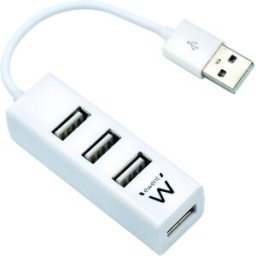 Ewent Hub USB 4 Portas USB 2.0 Blanco