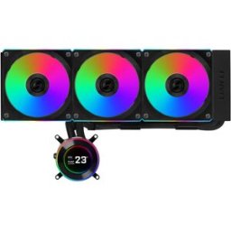 Lian-Li Kit Refrigeración Líquida CPU AIO HydroShift II LCD-C 360CL Negro - 360mm