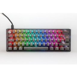Ducky Teclado Mecánico ONE 3 Aura Black Mini 60% MX-Red (ES