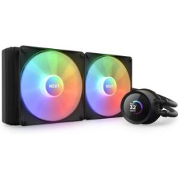NZXT Kit de Refrigeración Líquida CPU Kraken 280 RGB Negro