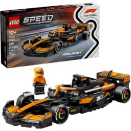 Lego Speed Champions: Coche de Carreras McLaren F1 Team MCL38, 269 Piezas (77251)