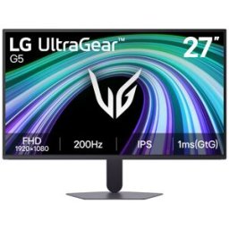 LG Monitor Gaming UltraGear 27" 27G523B IPS FHD 200Hz HDR10 FreeSync Premium / G-Sync Compatible