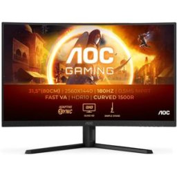 AOC Monitor Curvo Gaming 32" CQ32G4VE Fast VA QHD 180Hz 0.5ms
